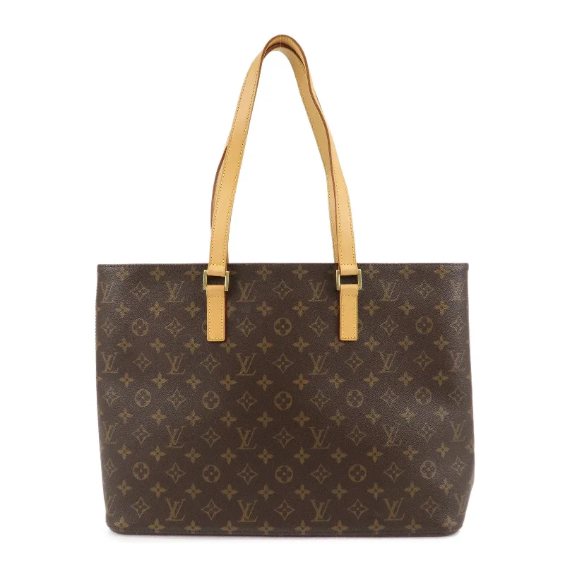 Louis Vuitton Monogram Luco Tote Bag Hand Bag Brown M51155