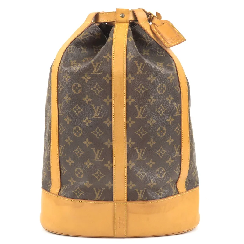 Louis Vuitton Monogram Randonnee GM Laundry Bag M42244