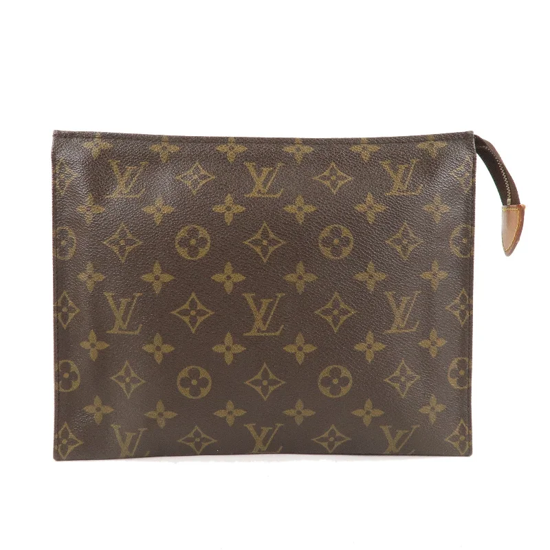 Louis Vuitton Monogram Poche Toilette 26 Clutch Bag M47542