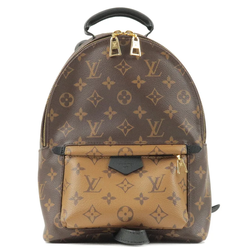 Louis Vuitton Monogram Reverse Palm Springs PM Back Pack M44870