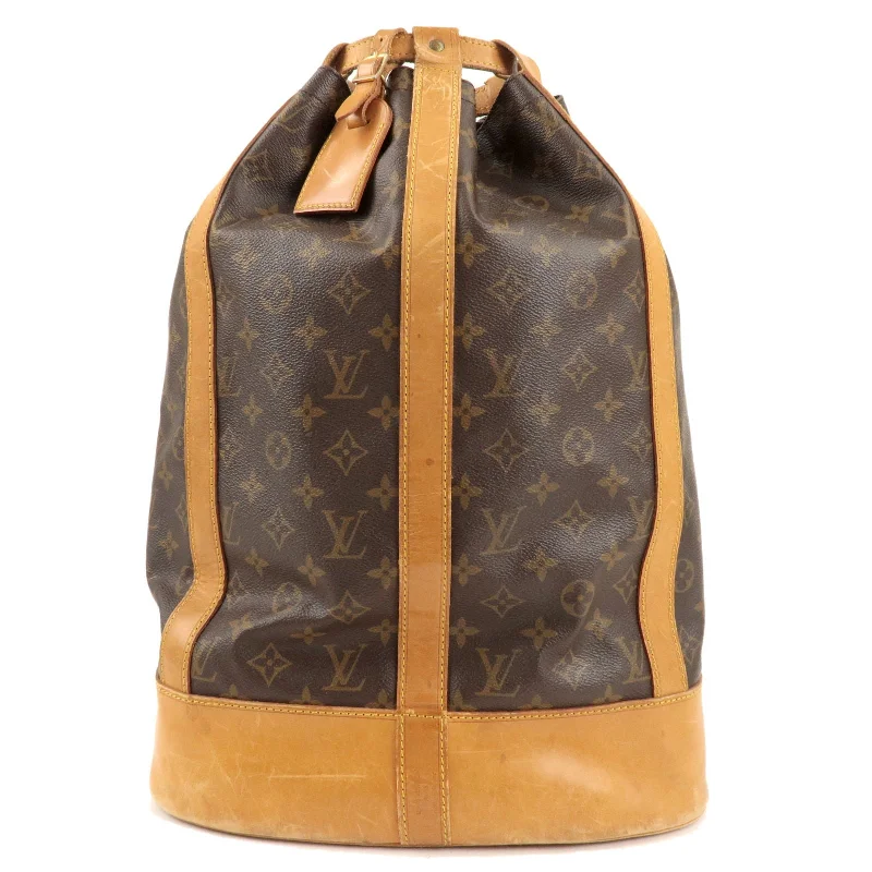 Louis Vuitton Monogram Randonnee GM Laundry Bag M42244