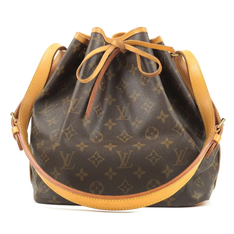 Louis Vuitton Monogram Petit Noe Shoulder Bag M42226