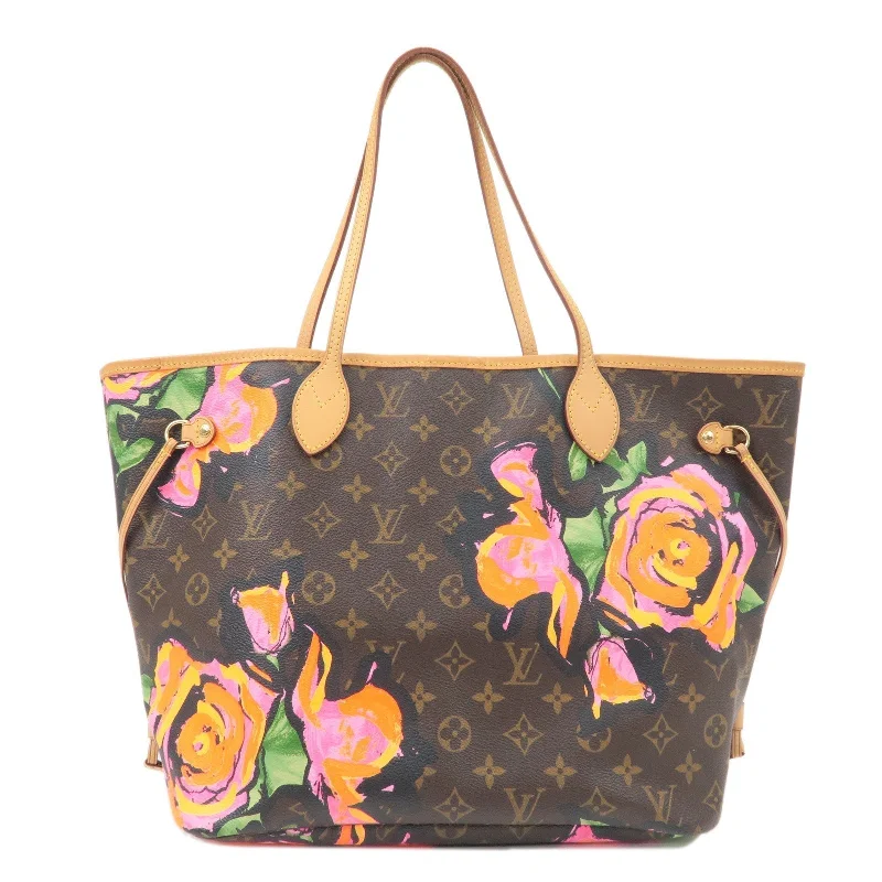 Louis Vuitton Monogram Rose Neverfull MM Tote Bag M48613