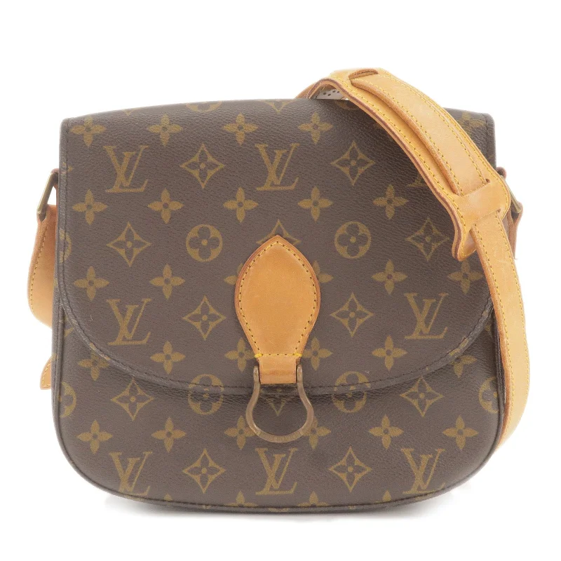 Louis Vuitton Monogram Saint Cloud GM Shoulder Bag Brown M51242