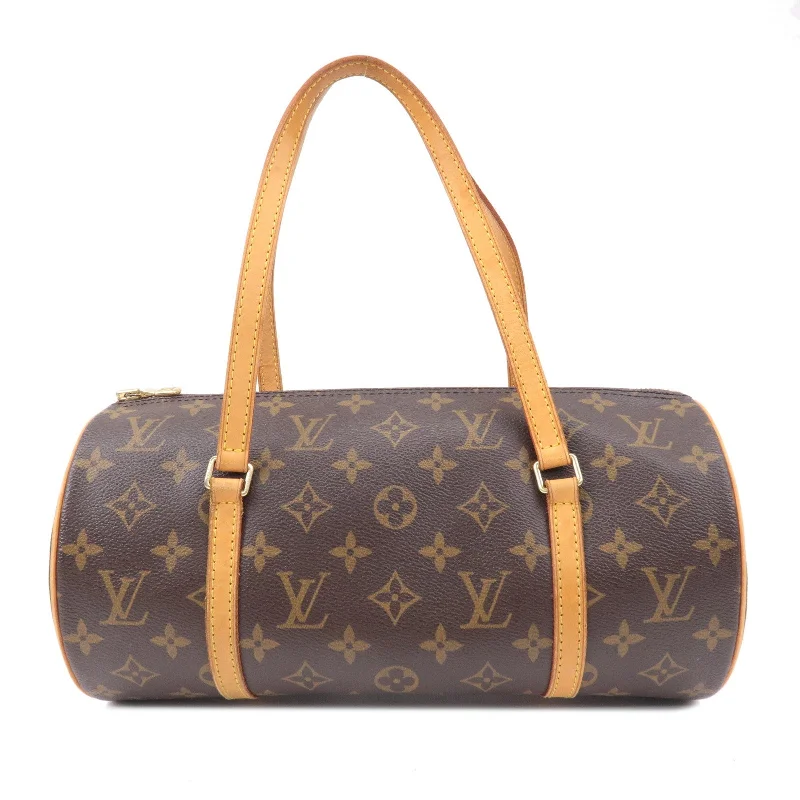 Louis Vuitton Monogram Papillon 30 Hand Bag Brown M51385