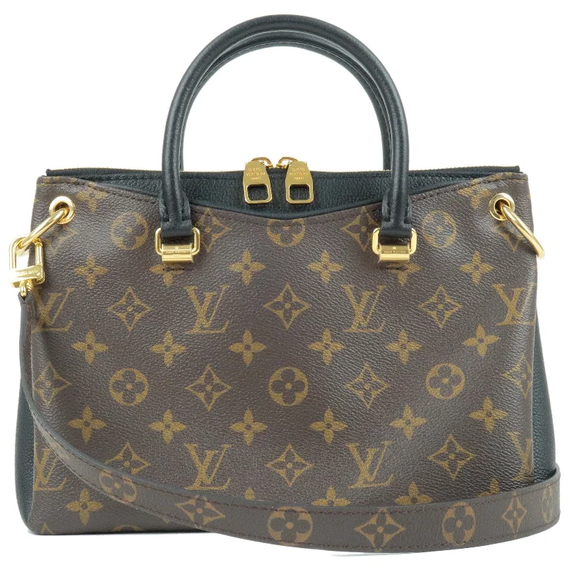 Louis Vuitton Monogram Pallas BB 2Way Bag Hand Bag Noir M42960