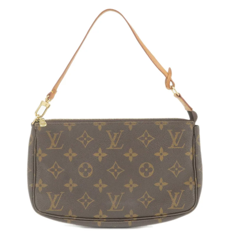 Louis Vuitton Monogram Pochette Accessoires Hand Bag Pouch M51980