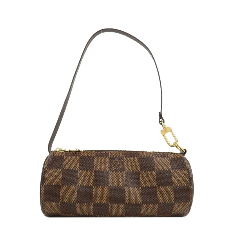 Louis Vuitton Damier Ebene Mini Pouch for Papillon Bag Brown