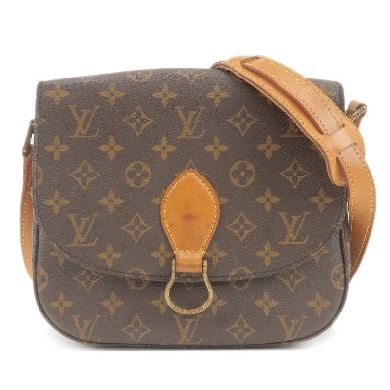 Louis Vuitton Monogram Saint Cloud GM Shoulder Bag Brown M51242