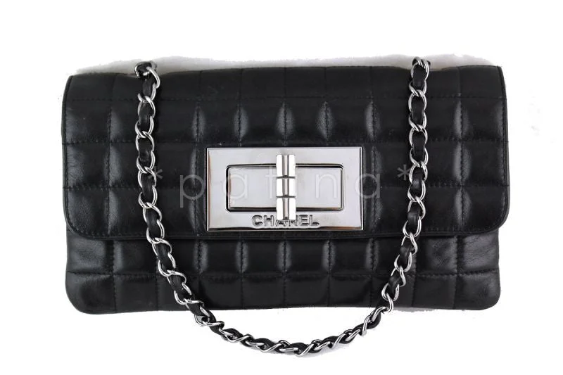 Chanel Black Giant Reissue Lock Classic Flap Bag