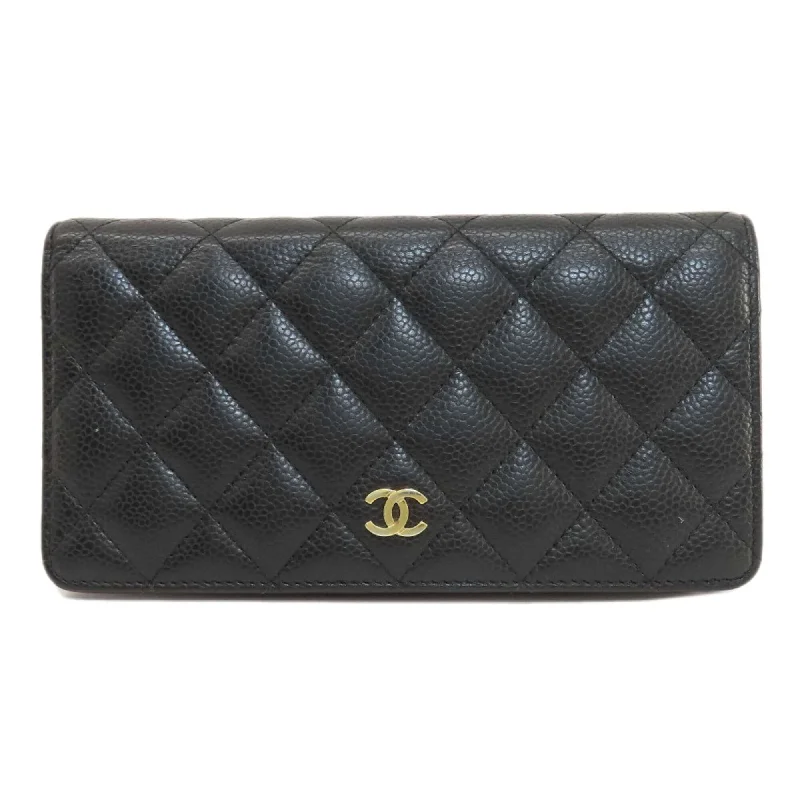 Pre-Loved CHANEL Matelasse Coco Mark Long Wallet