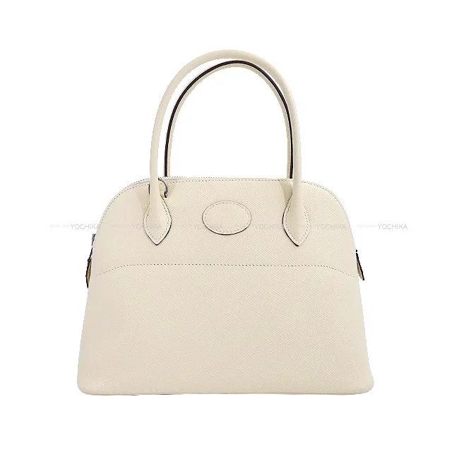 HERMES Shoulder bag Bolide27 Nata Veau Epsom Silver HW Stamp B[BRAND NEW][Authentic]