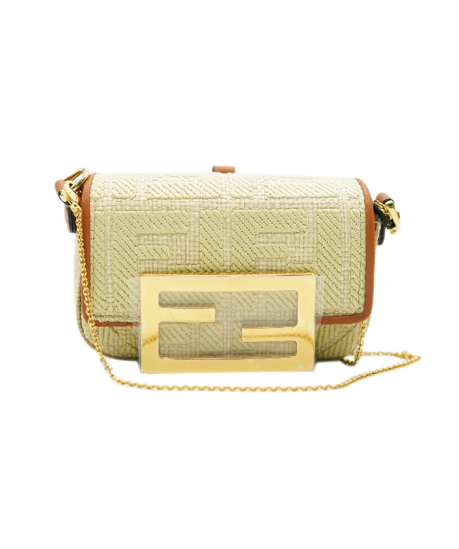 Fendi Micro Canvas FF Baguette BNIB ALL0806