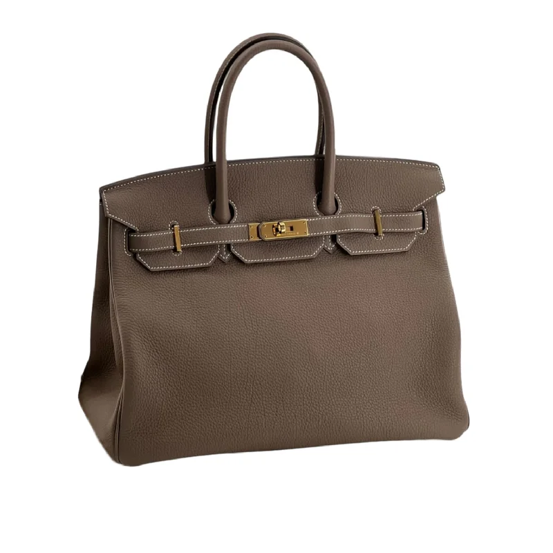 Birkin 35 Togo Etoupe GHW