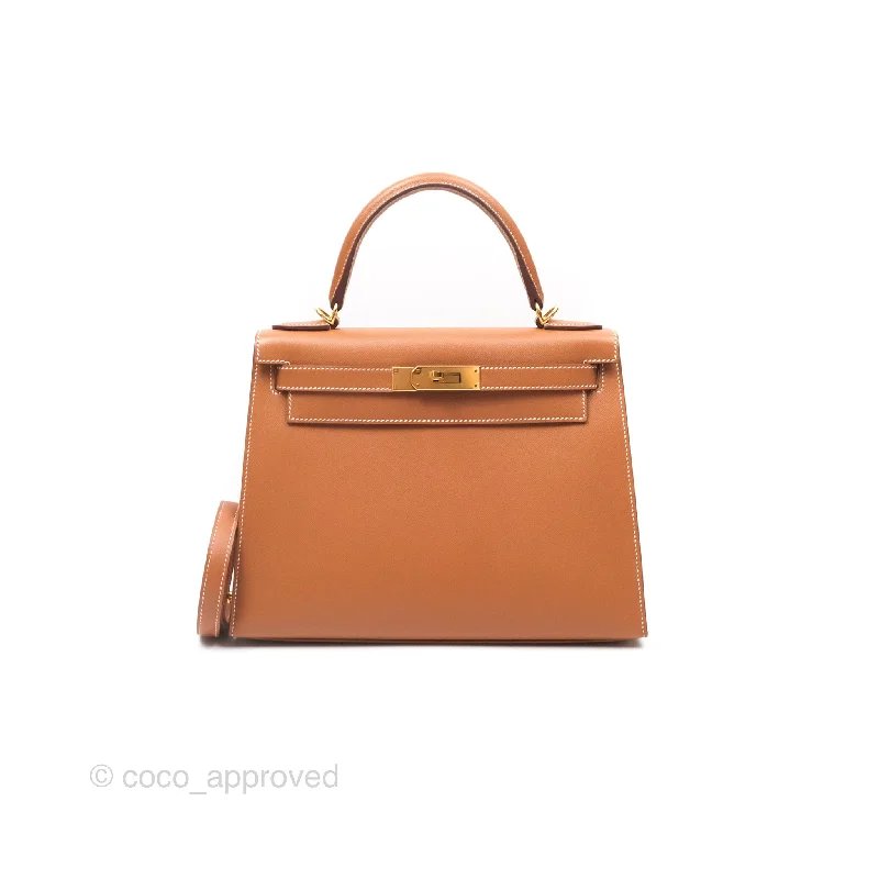 Hermès Kelly 28 Sellier Gold 37 Epsom Gold Hardware